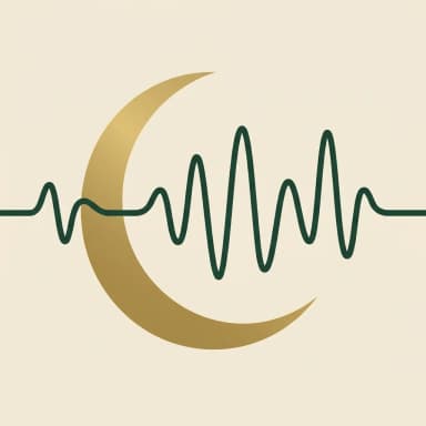 Stylized abstract illustration of Ipamorelin.