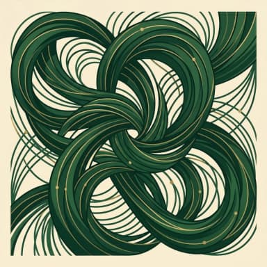 Stylized abstract illustration of BPC-157.